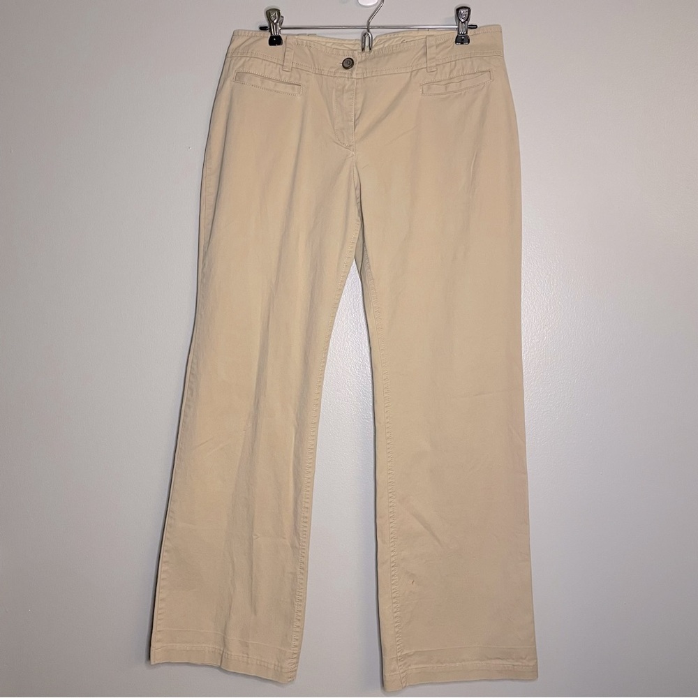 NEW YORK AND COMPANY CHINO KAKHI PANTS SZ/8P